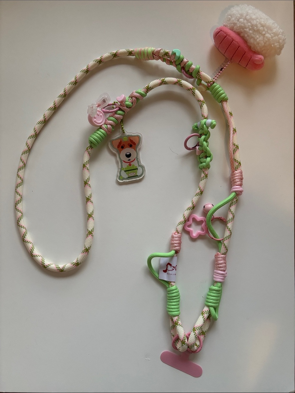 Handmade paracord phone/camera lanyard